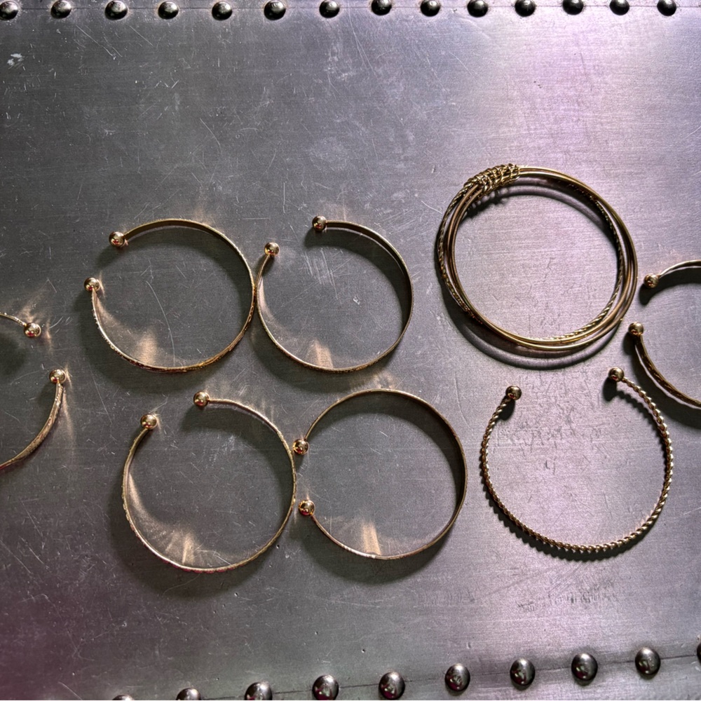 Lot of Elegant Gold tone Bracelets